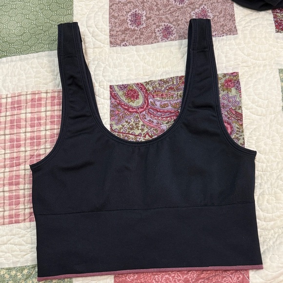 Outdoor Voices SeamlessRib Longline Bra - Picture 4 of 5